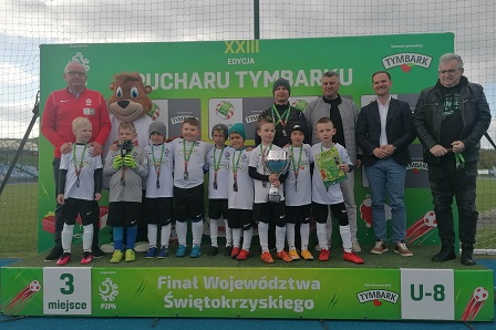 Sukcesy naszych młodych piłkarzy w finale turnieju Tymbark