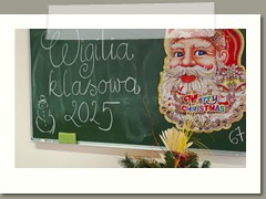 Wigilia w klasie 8a